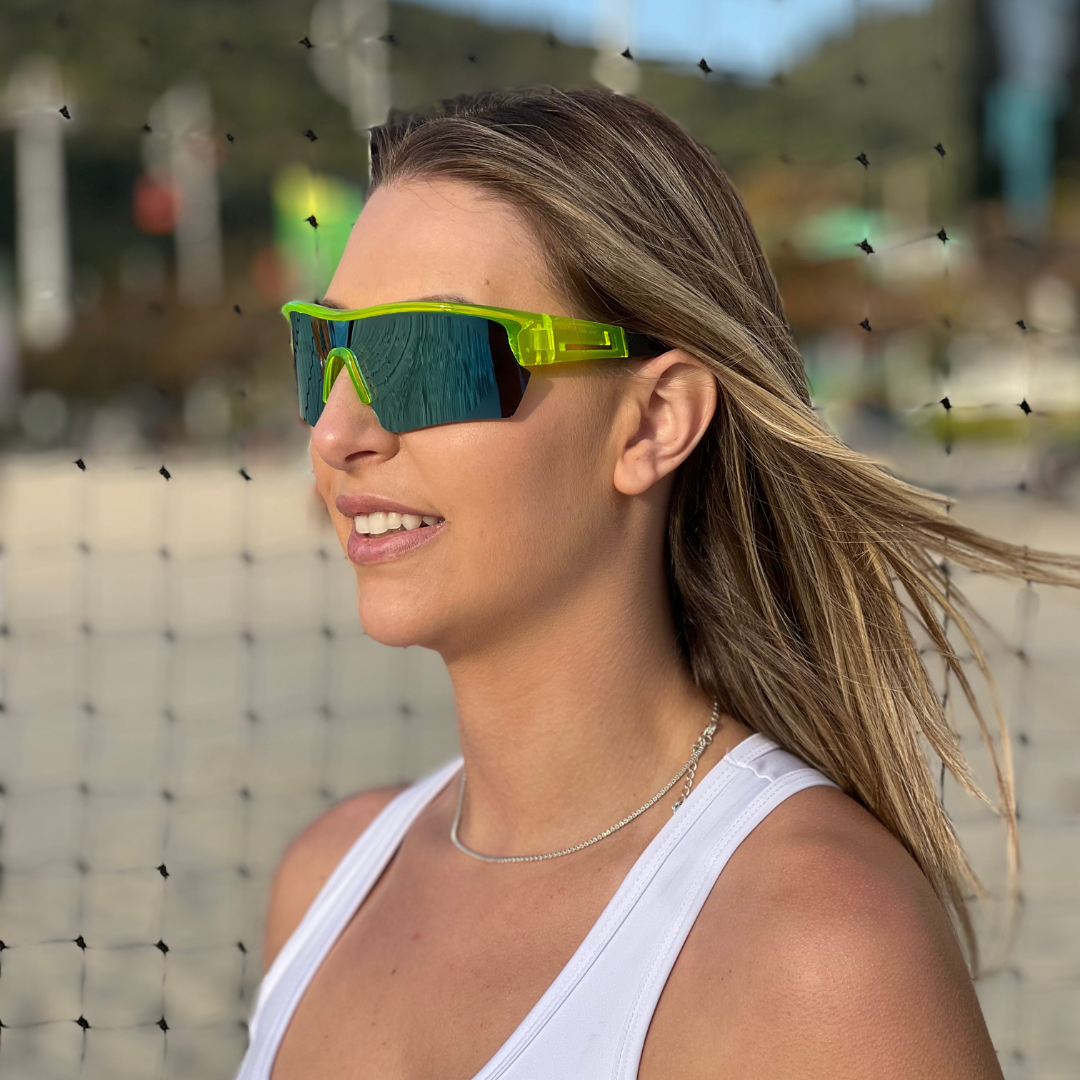 Heavy - Óculos de Sol para Corrida Ciclismo e Beach Tennis