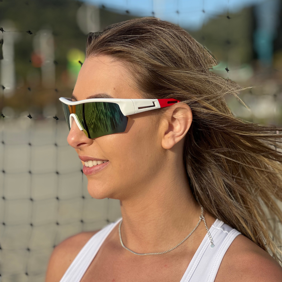 Heavy - Óculos de Sol para Corrida Ciclismo e Beach Tennis
