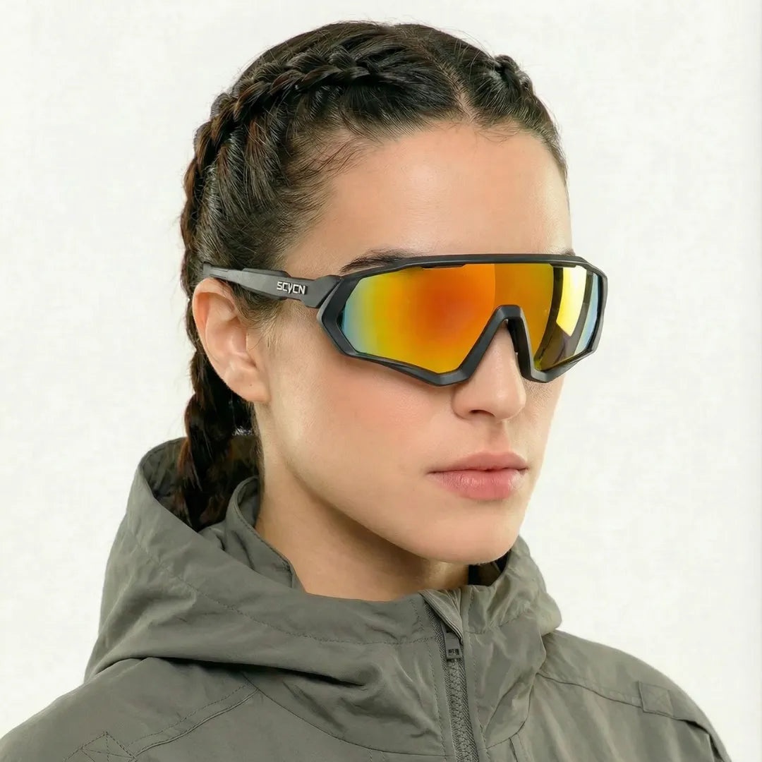 Cycling - Óculos de Sol para Corrida Ciclismo e Beach Tennis