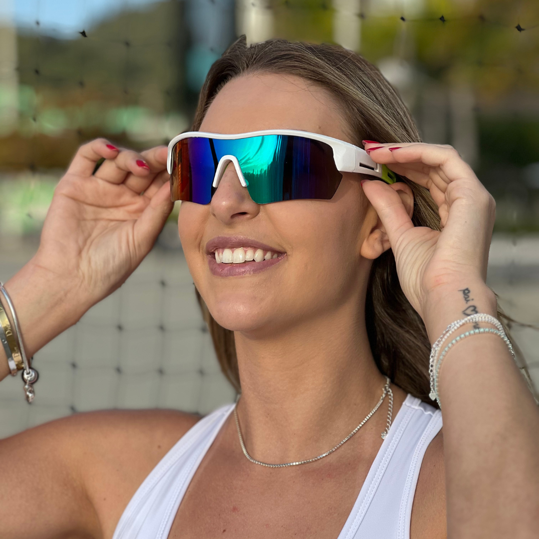 Heavy - Óculos de Sol para Corrida Ciclismo e Beach Tennis