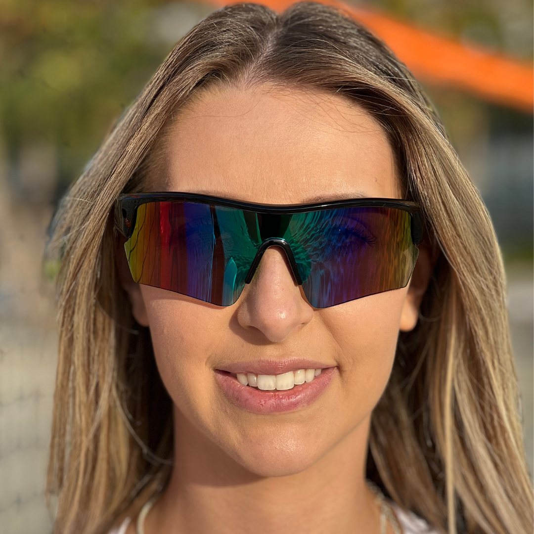 Heavy - Óculos de Sol para Corrida Ciclismo e Beach Tennis