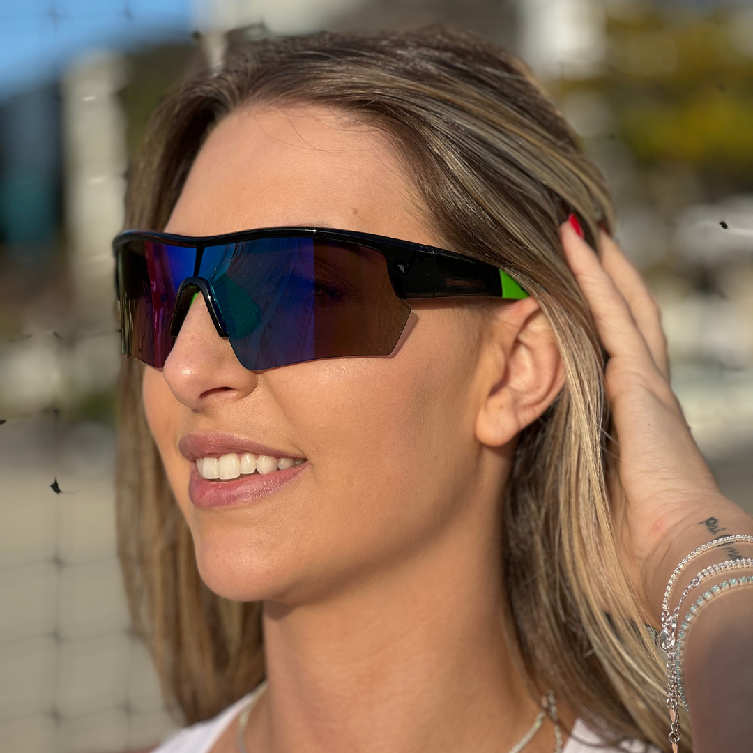 Heavy - Óculos de Sol para Corrida Ciclismo e Beach Tennis