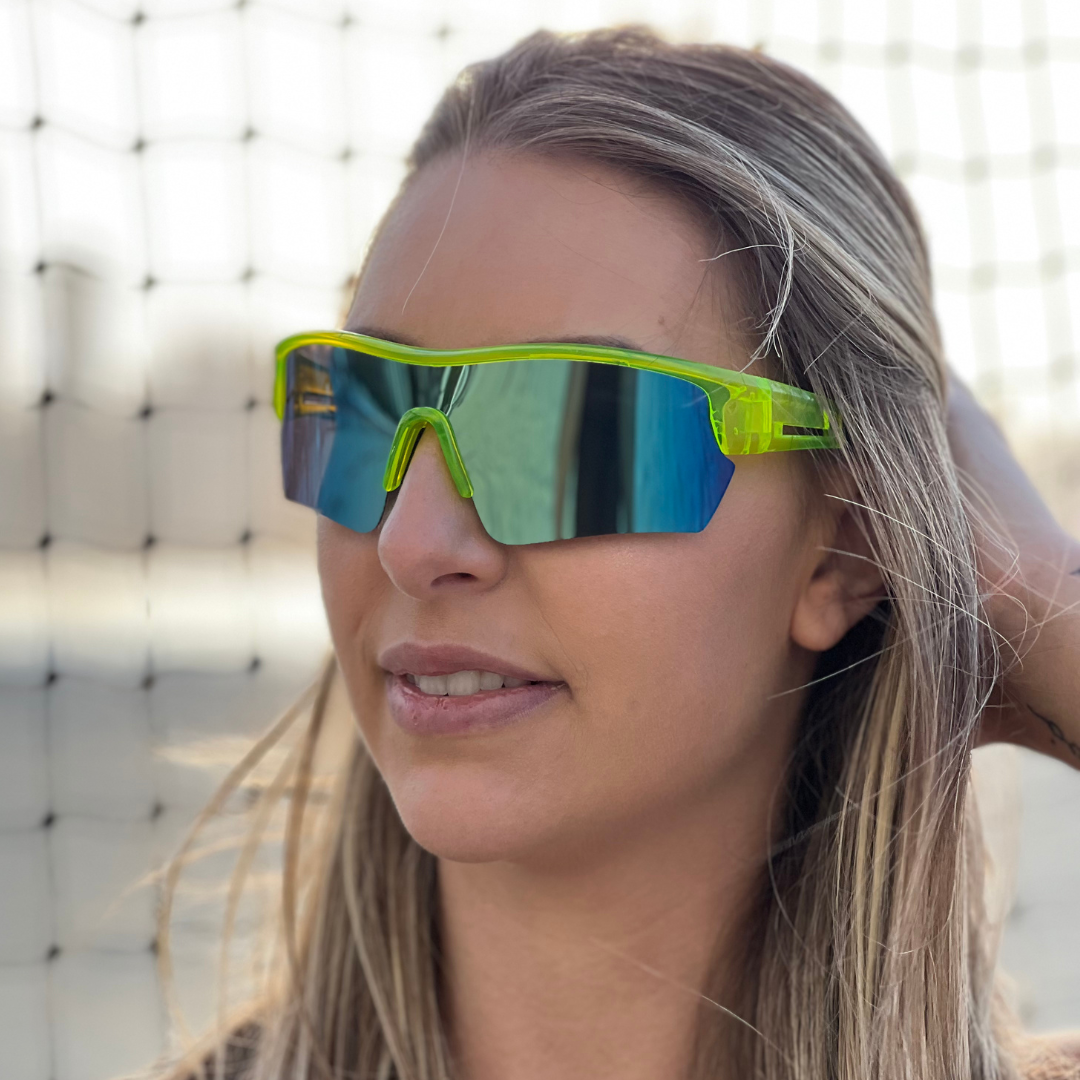 Heavy - Óculos de Sol para Corrida Ciclismo e Beach Tennis