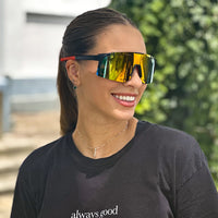 Thumbnail for Block - Óculos de Sol para Corrida Ciclismo e Beach Tennis