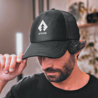 Thumbnail for Boné Ethos Trucker Preto Unissex