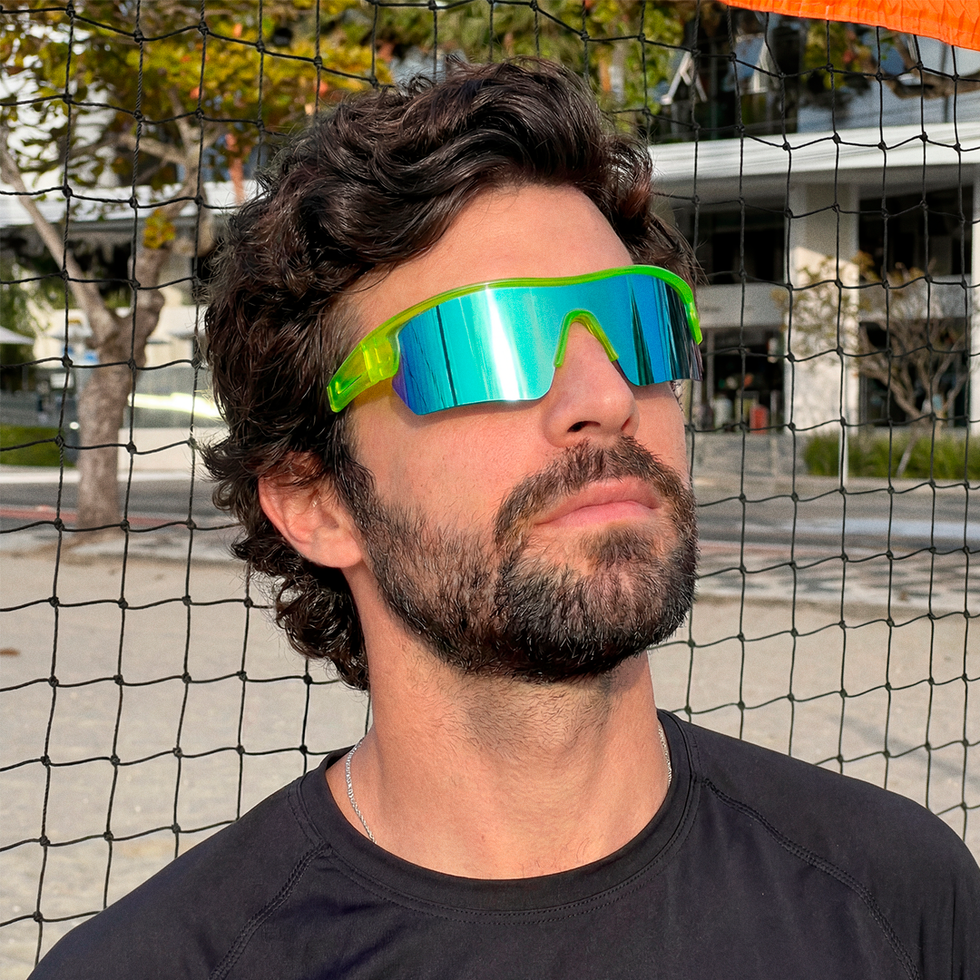 Heavy - Óculos de Sol para Corrida Ciclismo e Beach Tennis