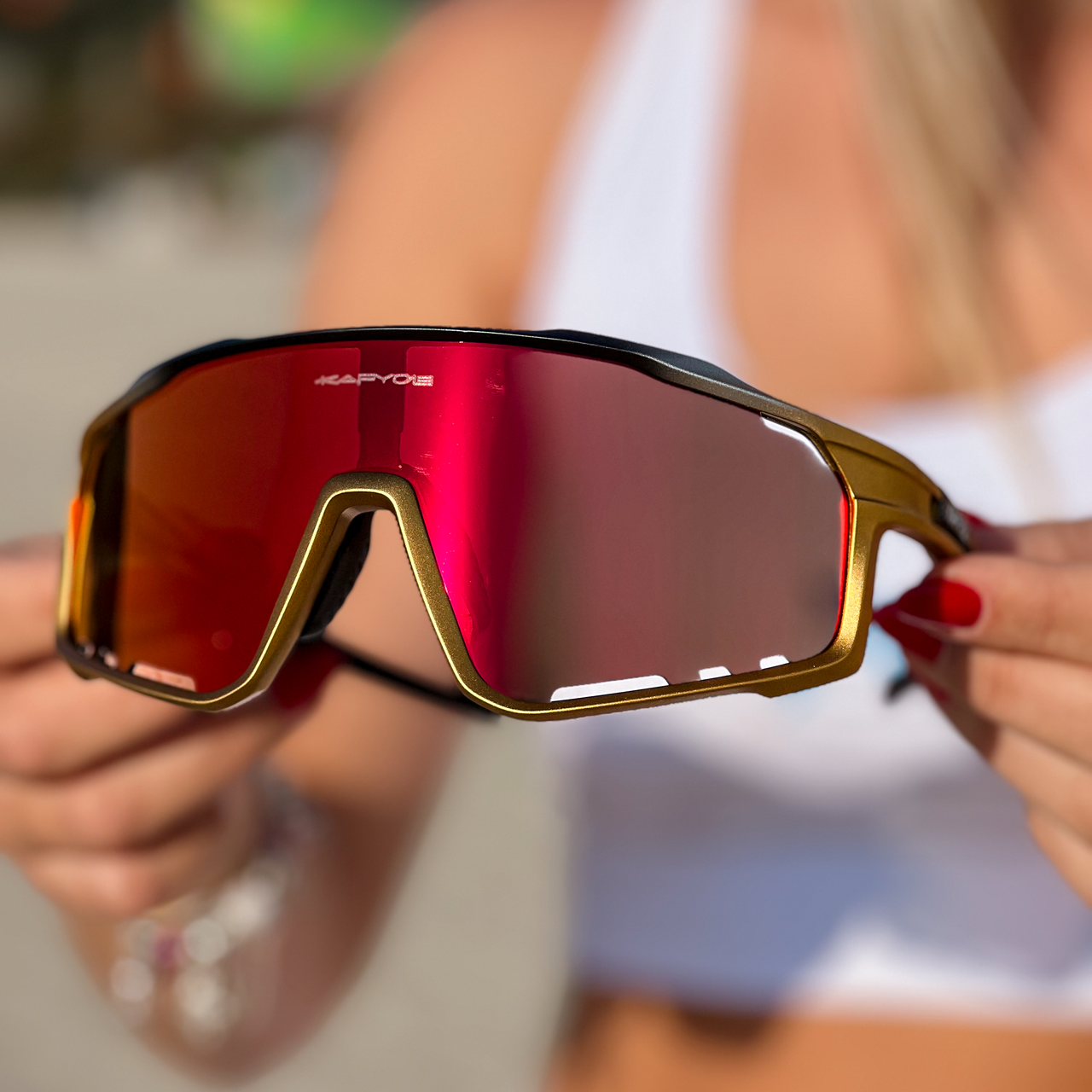 Movement - Óculos de Sol para Corrida Ciclismo e Beach Tennis