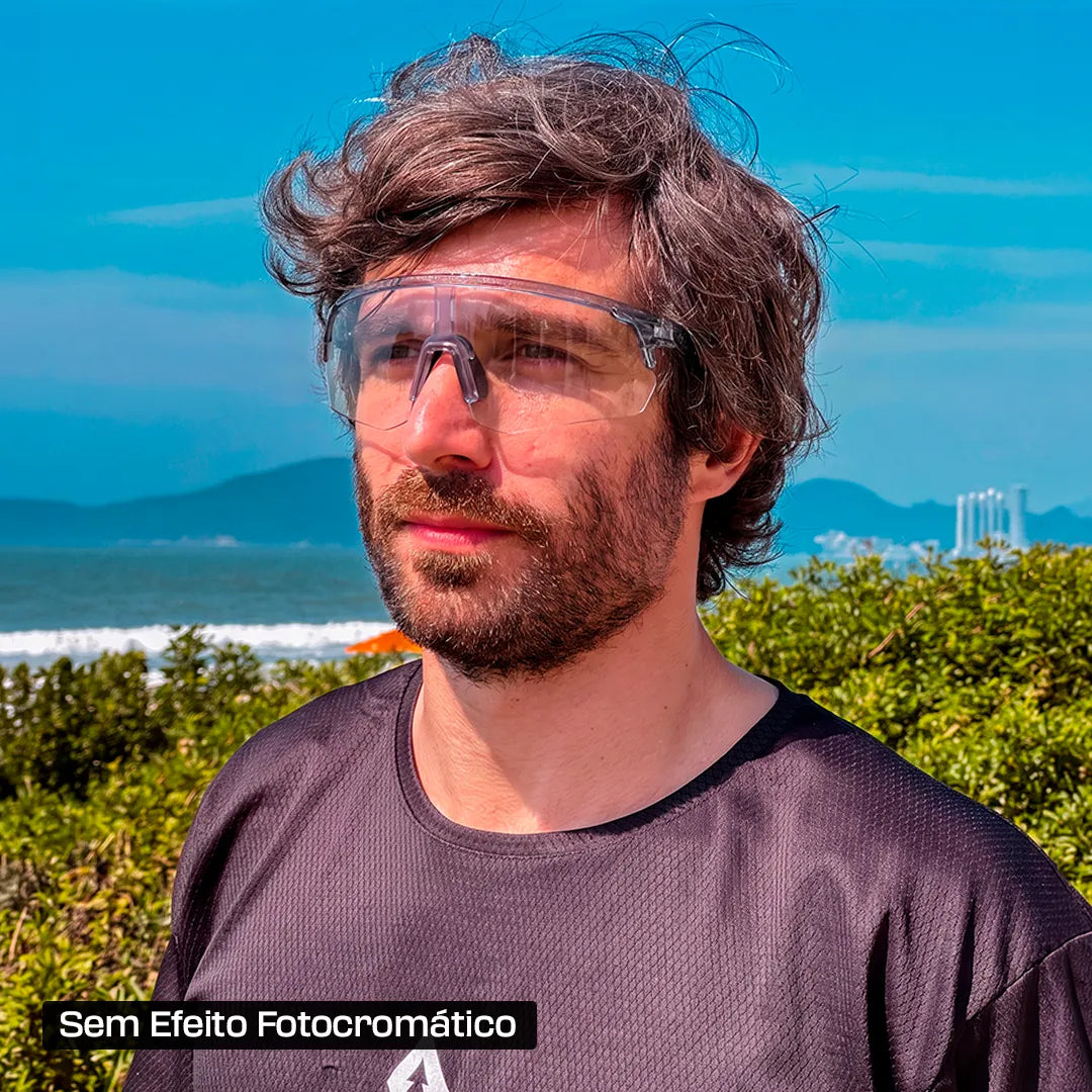 Vision Óculos Fotocromático - Óculos de Sol para Corrida Ciclismo e Beach Tennis
