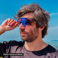 Thumbnail for Vision Óculos Fotocromático - Óculos de Sol para Corrida Ciclismo e Beach Tennis
