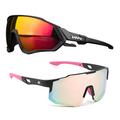Kit Volcano + Windproof - Óculos de Sol para Corrida Ciclismo