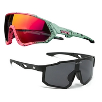 Thumbnail for Kit Volcano + Windproof - Óculos de Sol para Corrida Ciclismo