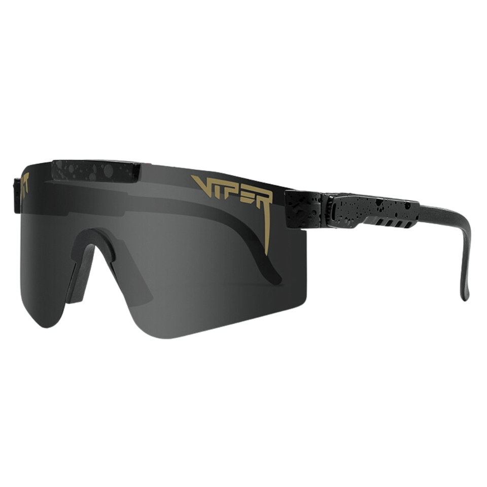 Óculos de sol Extreme modelo ciclismo em ângulo lateral na cor preto, disponível em: ethosloja.com.br