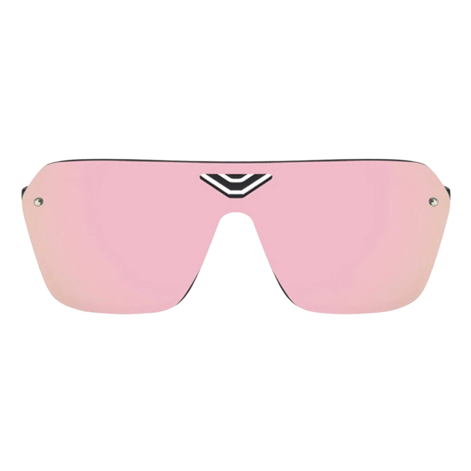 Óculos de sol Taylor modelo dia a dia em ângulo frontal na cor rosa, disponível em: ethosloja.com.br