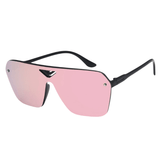 Óculos de sol Taylor modelo dia a dia em ângulo lateral na cor rosa, disponível em: ethosloja.com.br